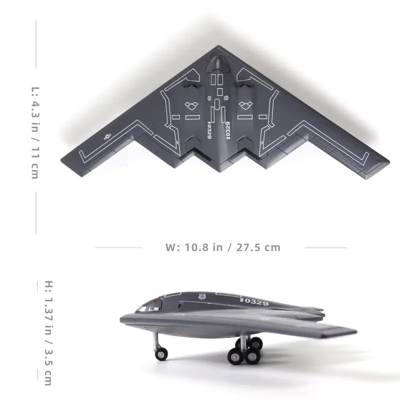 B-2 Northrop Grumman Diecast Aircraft Model 1:200