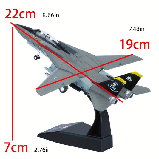 F-14 Tomcat Diecast Aircraft Model 1:100
